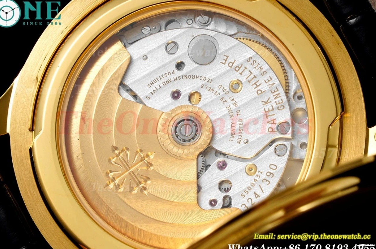 Calatrava V2 324 LE Ref.5227 Lvory Series White 3KF YG 0323